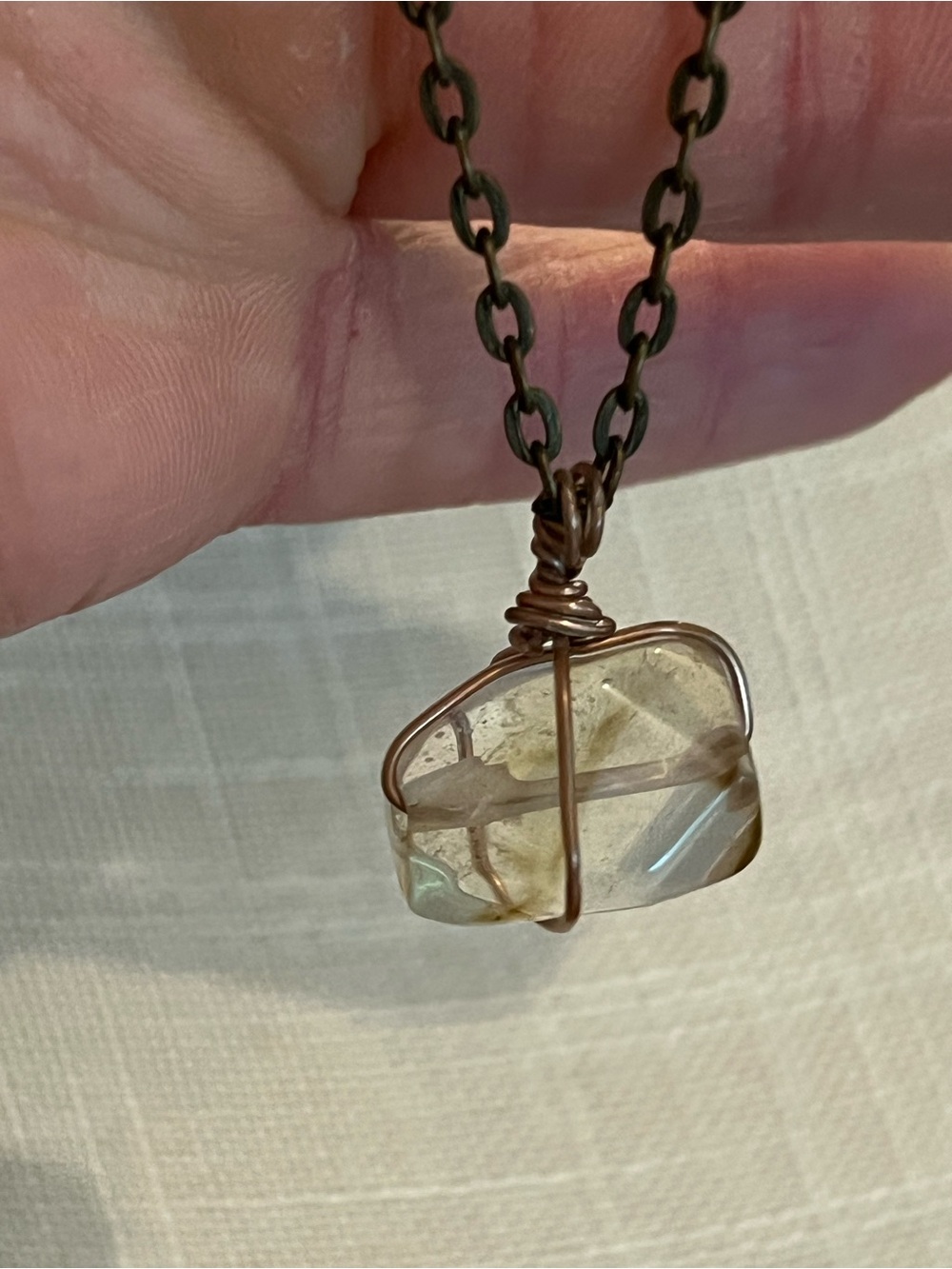 Quartz Necklace - Picture 2 of 3
